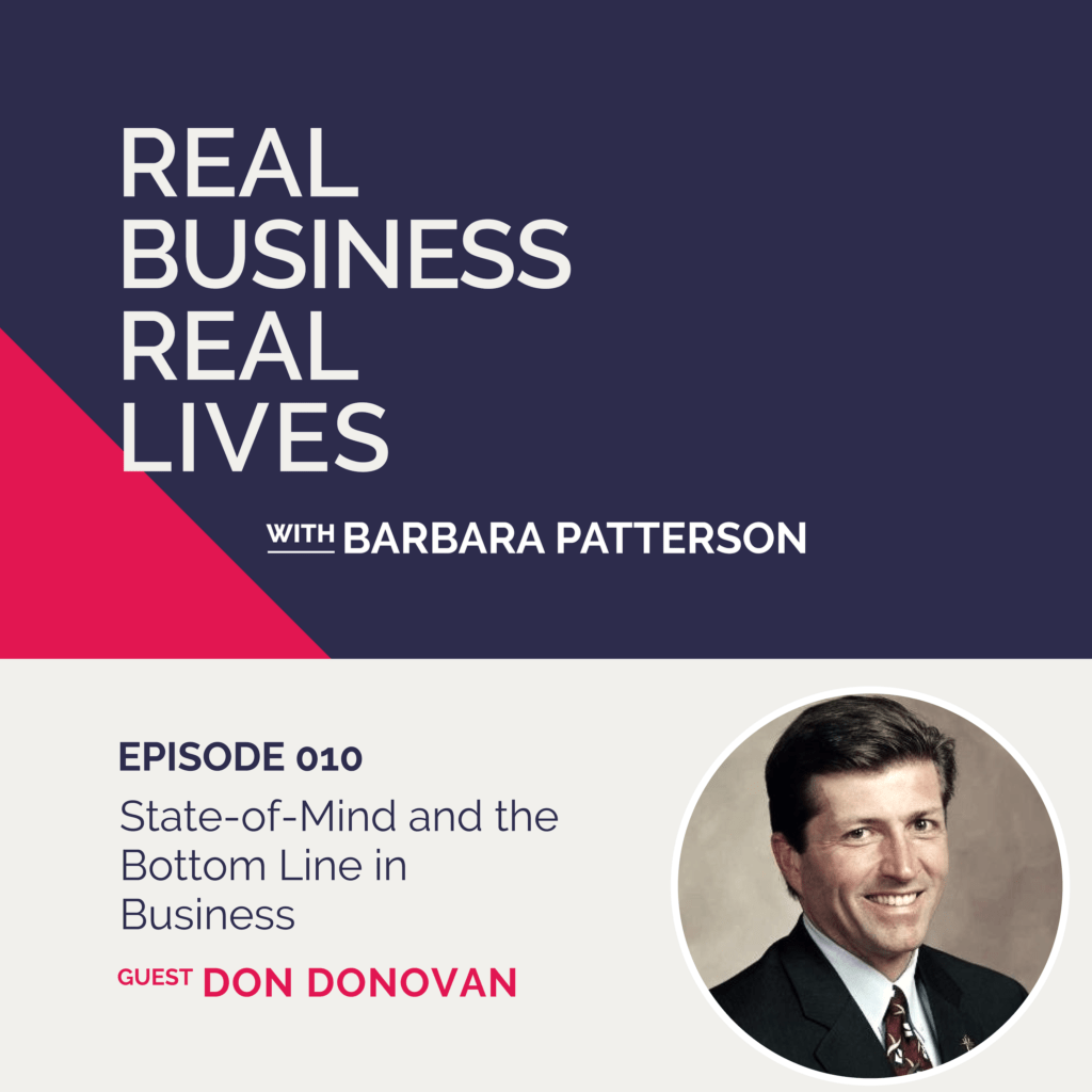 Bottom line business Don Donovan