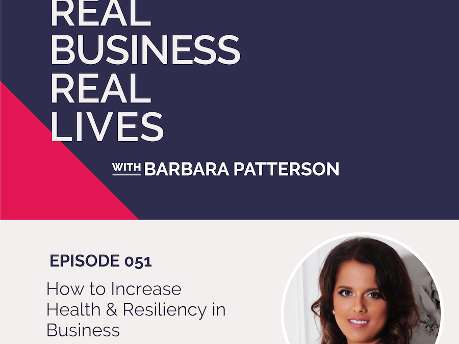 051: How to Increase Health & Resiliency in Business with Chetna Bhatt