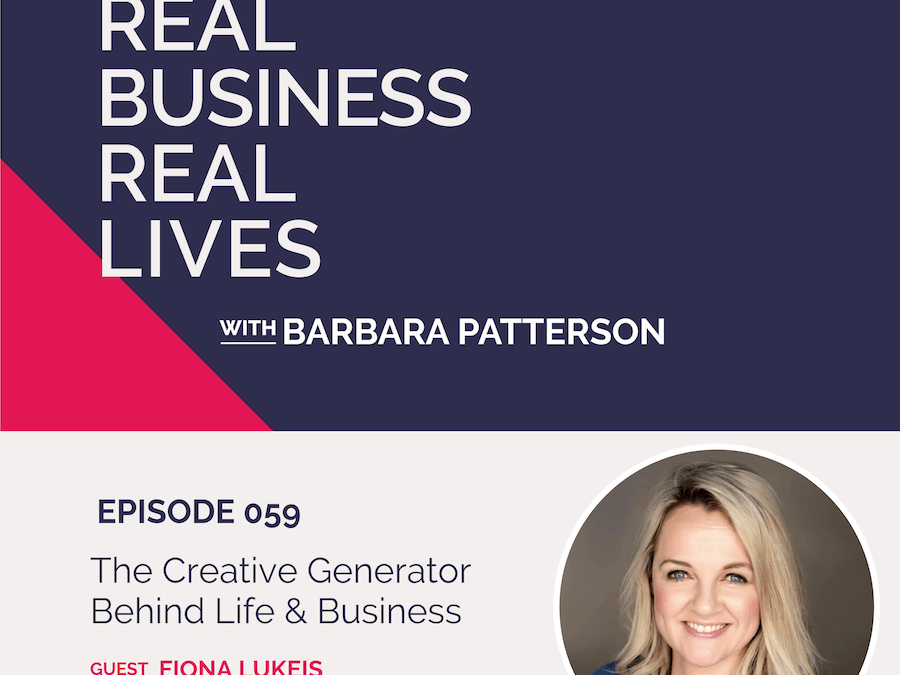 059: The Creative Generator Behind Life & Business with Fiona Lukeis