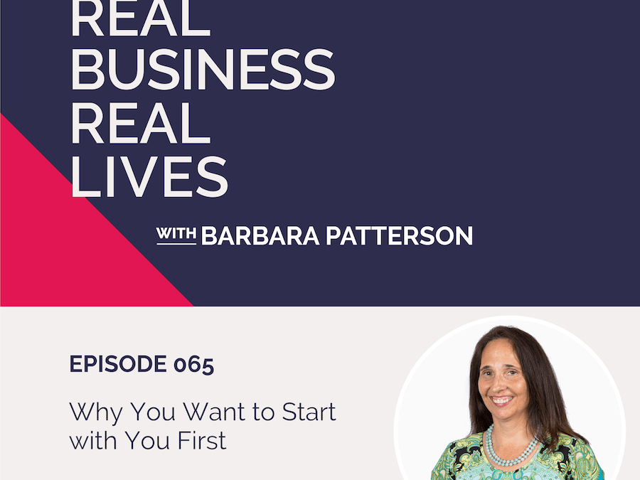 065: Why You Want to Start with You First with Barbara Hammond