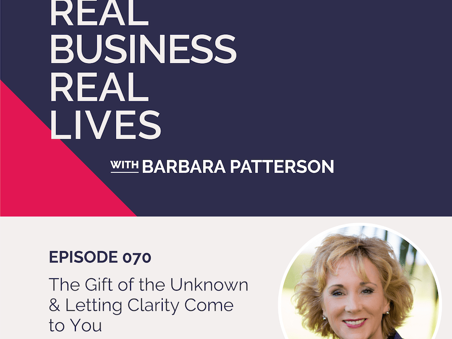 070: The Gift of the Unknown & Letting Clarity Come to You with Christine Heath
