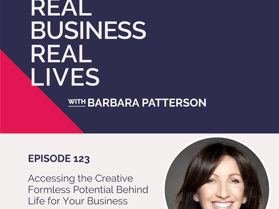 123: Accessing the Creative Formless Potential Behind Life for Your Business with Jules Swales